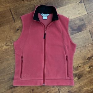 Columbia Sapphire Sky Fleece Vest Size Medium